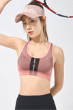 Racerback Sports Bras for Women Padded Seamless High Impact Support for Yoga Gym Workout Fitness