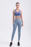 Girspt  Racerback Sports Bras for Women Padded Seamless High Impact Support With Hem Shoulder Straps for Yoga Gym Workout Fitness
