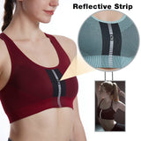 Racerback Sports Bras for Women Padded Seamless High Impact Support for Yoga Gym Workout Fitness