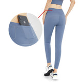 Women High Waist Yoga Leggings With Pockets On Waist  Workout Fitness Legging Plus Size Gym Sport Pants Sports Legging
