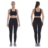 Sport Set Bra and Legging 2pcs Set Tracksuit Women Set Fitness Clothing Wear Gym Sportswear Running