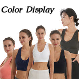 Women's Criss Cross Back Sport Bra Workout Active Yoga  Bra Top Athletic Gym Fitness