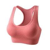 Racerback Sports Bra  Seamless Bra Top Gym Active Wear Yoga Vest Sports Tops With Removeabel Bra Padds