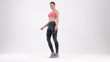 Racerback Sports Bra  Seamless Bra Top Gym Active Wear Yoga Vest Sports Tops With Removeabel Bra Padds