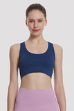 Racerback Sports Bra  Seamless Bra Top Gym Active Wear Yoga Vest Sports Tops With Removeabel Bra Padds